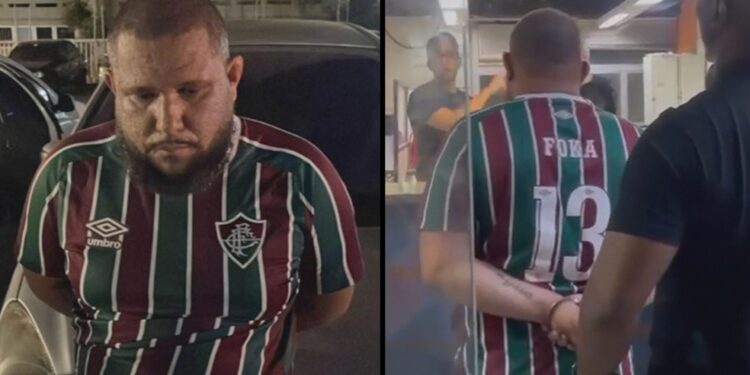 Foragido, chefe do tráfico do Castelar é preso no Maracanã enquanto via jogo do Fluminense