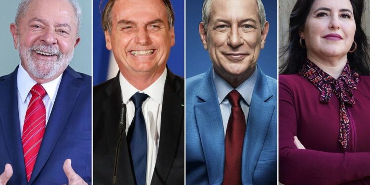 Ipespe/Abrapel: Lula tem 45%, Bolsonaro 35%, Ciro 7% e Simone 5%