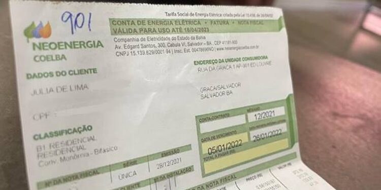 Mais de 1,5 milhão de famílias na BA com direito à Tarifa Social não se inscreveram em programa; veja quem tem direito e como solicitar