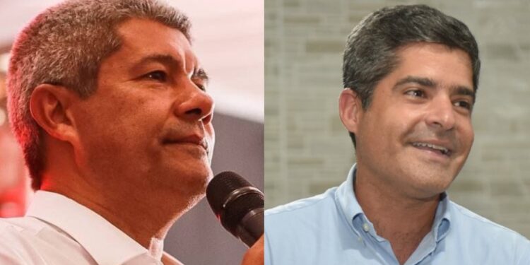 Ipec na Bahia: no segundo turno, Jerônimo tem 48%; ACM Neto, 44%