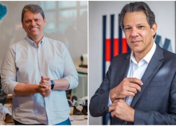Datafolha em SP: Tarcísio tem 50%, e Haddad, 40%