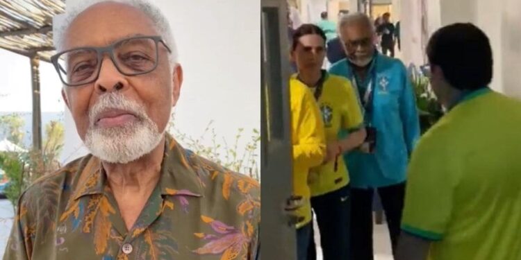Gilberto Gil é hostilizado por bolsonaristas no Catar e se pronuncia