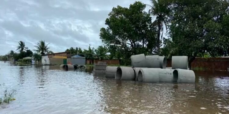 Nove cidades da BA estão em situação de emergência por causa das chuvas