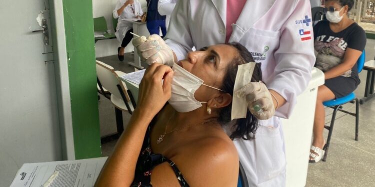 Exames para diagnóstico da Covid no Mercado de Arte e UBS Caseb I neste sábado