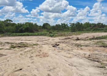 Fiscais da Semmam apuram denúncia de areal clandestino em Maria Quitéria