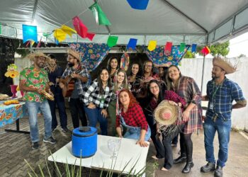 Arraiá da Upa Estadual de Feira de Santana contagia pacientes e equipe com alegria junina