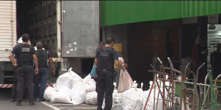 Comerciantes do Feiraguay que tiveram mercadorias apreendidas vão responder por falsificação na Justiça