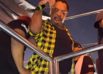 Compadre Washington passa mal em cima de trio do É O Tchan e é internado em hospital na Bahia