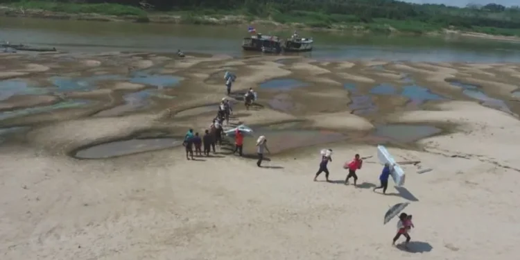 Sem água na torneira, comida mais cara: o suplício das famílias em seca histórica na Amazônia