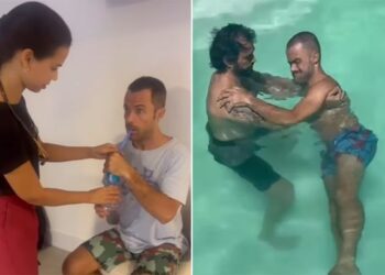 Kayky Brito compartilha registros da fisioterapia e agradece fãs: ‘Luta diária’