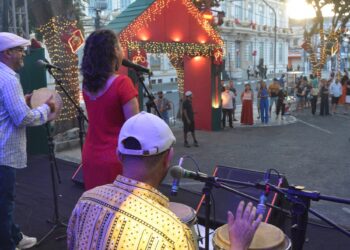 Clima de celebração e alegria marca shows nas comemorações do Natal