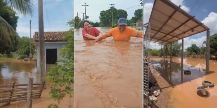 Mais de 3,5 mil pessoas estão desalojadas por causa das chuvas na BA
