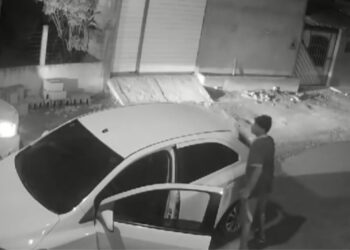 Vereador tem carro roubado na frente de casa na Bahia