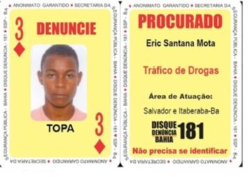 ‘Três de Ouros’ do Baralho do Crime é preso em Minas Gerais; homem é suspeito de liderar organização criminosa na Bahia
