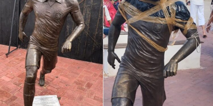 Revolta de moradores e recomendação do MP: entenda polêmica da retirada de estátua em homenagem a Daniel Alves na Bahia