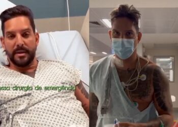 Vocalista da Banda Eva passa por cirurgia de emergência em Salvador