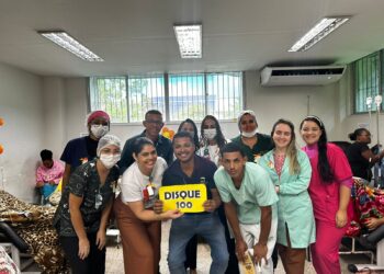 UPA Estadual de Feira de Santana Promove Ação de Combate ao Abuso Infantil no Maio Laranja