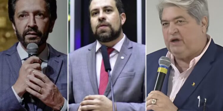 Eleições 2024 em São Paulo: Ricardo Nunes tem 22%, Guilherme Boulos tem 21%, e Datena 17%, diz Quaest
