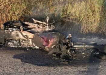 Mulher morre e três pessoas ficam feridas em acidente na BA-262