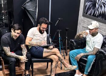 Ex-deputado federal e cantor Igor Kannário é sedado para sessão de tatuagem de oito horas na Bahia