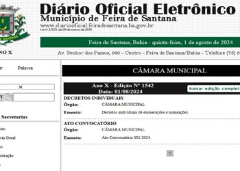 Prefeitura volta a publicar atos oficiais da Câmara Municipal após recomendação do MP1