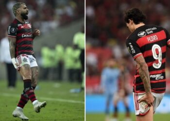 Exames apontam lesão em Pedro e Gabigol, do Flamengo, e atacantes só voltam a jogar em setembro