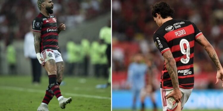 Exames apontam lesão em Pedro e Gabigol, do Flamengo, e atacantes só voltam a jogar em setembro
