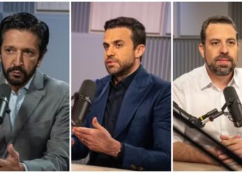 Quaest: Nunes tem 24%, Marçal, 23% e Boulos, 21%, e mantêm empate técnico triplo