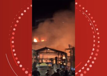 Incêndio de grande proporção destrói comércios em Morro de São Paulo, destino turístico na Bahia