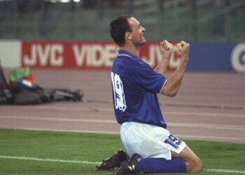 Morre Totò Schillaci, artilheiro da Copa de 1990 e lenda do futebol italiano, aos 59 anos