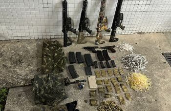 12 integrantes de facções são alcançados e 4 fuzis apreendidos nas últimas 12h