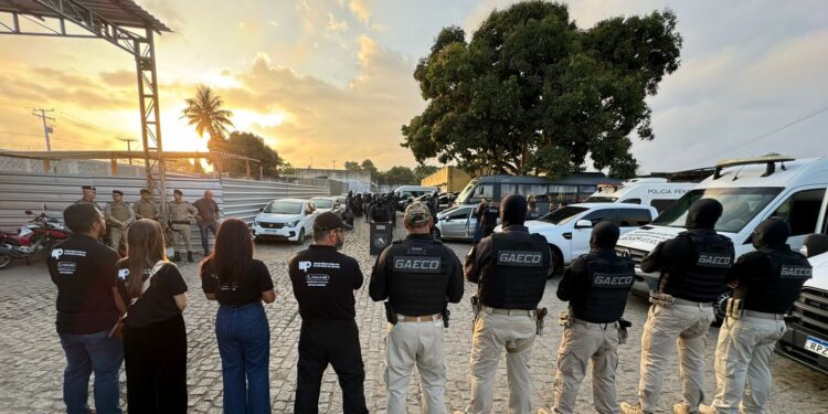 MPBA participa de operação no Conjunto Penal de Feira de Santana, o maior do estado