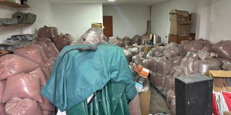 Oito toneladas de drogas são apreendidas em operação da PF contra tráfico de entorpecentes na Bahia, Santa Catarina e São Paulo