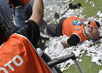 Atlético-MG x Flamengo: suspeito de arremessar bomba que feriu fotógrafo é preso