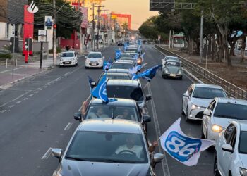 Carreata marca força de Lorena Peixoto e a chapa 8686 na OAB