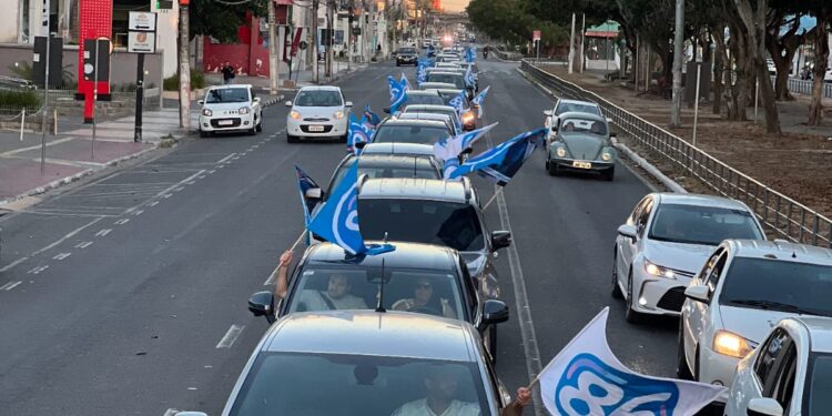 Carreata marca força de Lorena Peixoto e a chapa 8686 na OAB