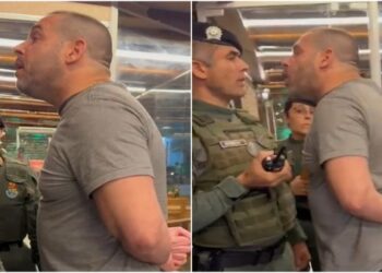 Delegado é detido por desacato após chamar policial militar de ‘vagabundo’