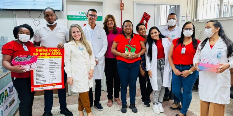 UPA Estadual de Feira de Santana realiza ação alusiva ao Dezembro Vermelho