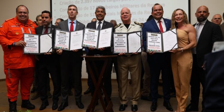 Governo da Bahia autoriza concursos públicos e cria mais de 2,3 mil cargos na Polícia Civil