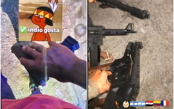 Três líderes de facção que ostentavam armas nas redes sociais são mortos pela polícia na Bahia