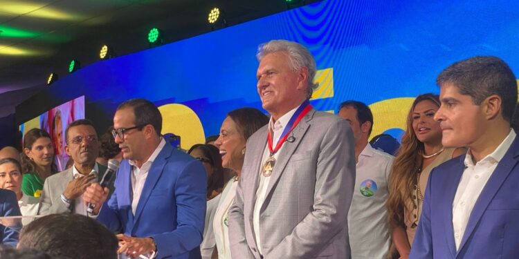 Caiado se lança pré-candidato à Presidência pelo União Brasil em evento em Salvador