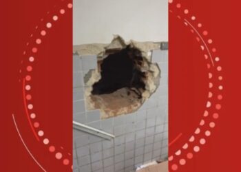 Suspeitos fazem buraco em parede e furtam R$ 100 mil de lotérica na Bahia