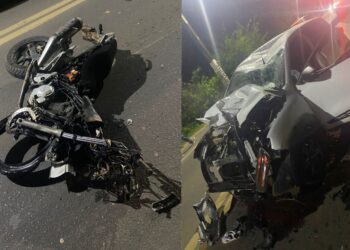 Casal morre após batida entre carro e motocicleta na Bahia; vítimas voltavam de festa junina em família