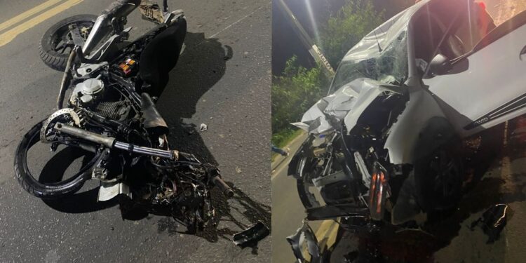 Casal morre após batida entre carro e motocicleta na Bahia; vítimas voltavam de festa junina em família