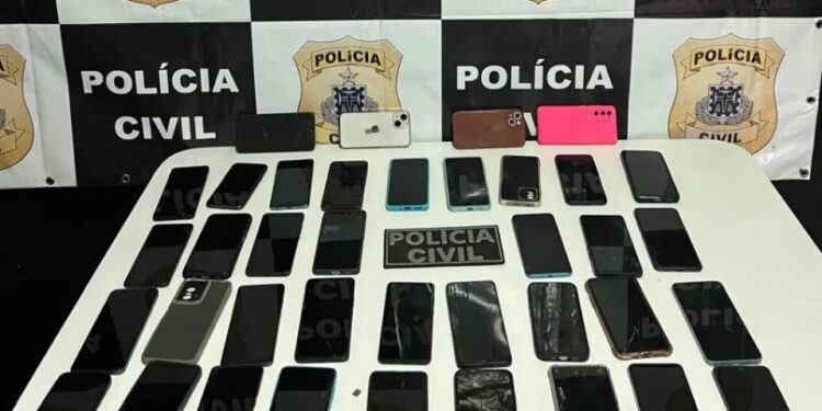 Polícia Civil recupera 36 celulares furtados durante o São João de Cruz das Almas