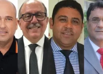Deputado Estadual: Binho Galinha (26,1), Arimateia (8,2%), Pastor Tom (6,8%) e Ângelo (6,8%)