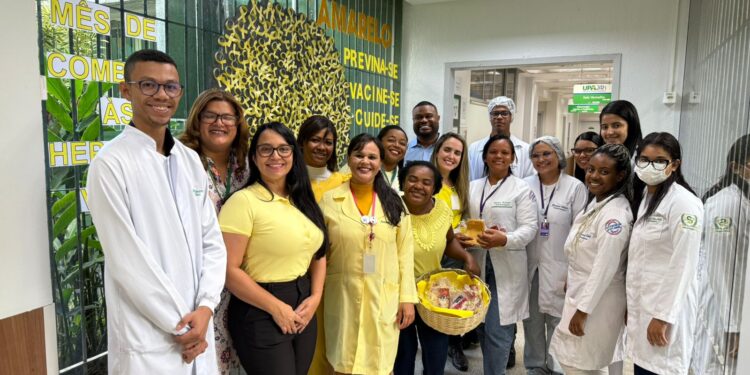 Julho Amarelo: UPA Estadual realiza ação educativa com foco na prevenção dashepatites virais