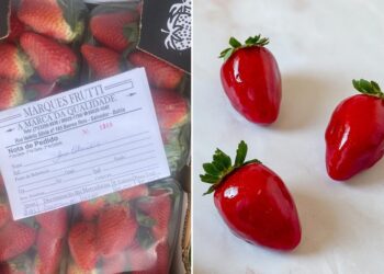 Após morango do amor viralizar nas redes sociais, preço da fruta aumenta em Salvador