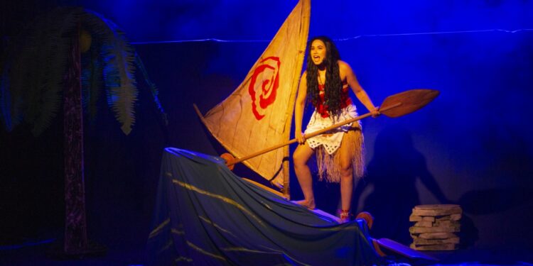 Musical infantil “Moana” será apresentado gratuitamente na praça da Kalilândia, neste sábado