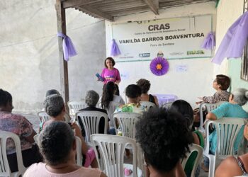Agosto Lilás: CRAS Rua Nova realiza roda de conversa sobre o combate à violência contra a mulher